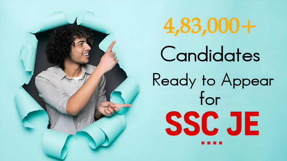 4,83,000+ Candidates Ready to Appear For SSC JE Exam 2024
