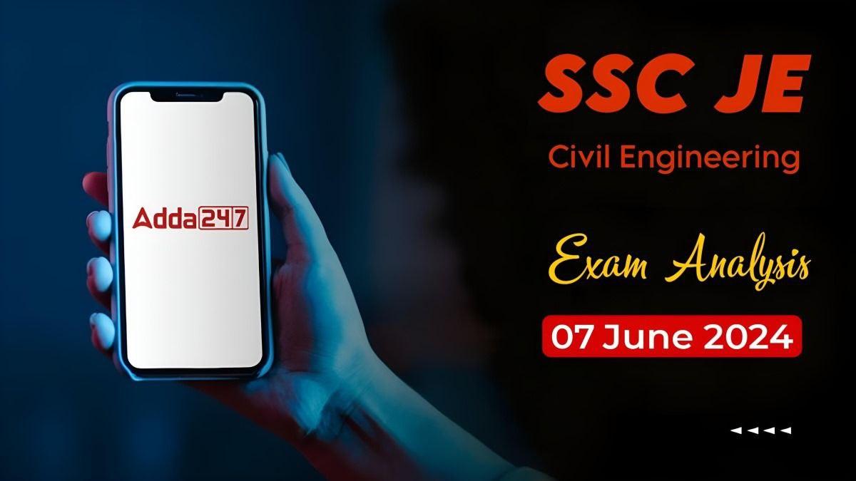 SSC JE Tier 1 7t June Civil