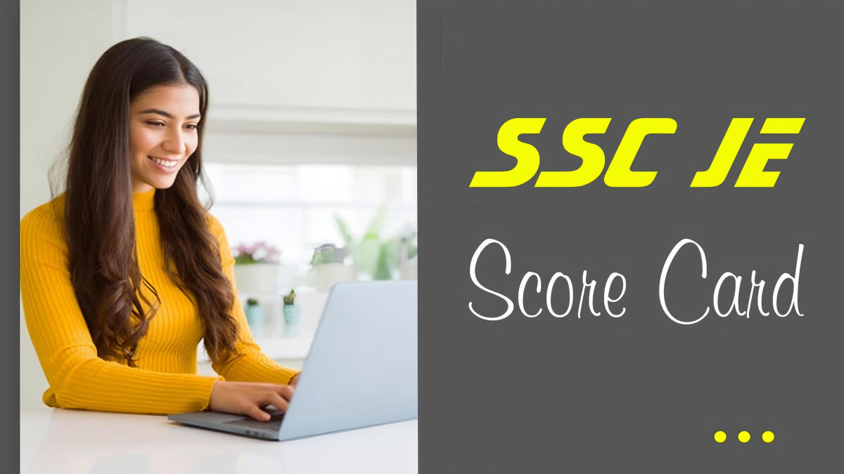 SSC JE Score Card 2024