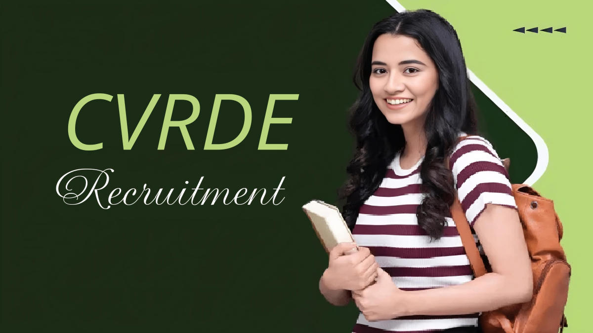 CVRDE Avadi Recruitment 2024