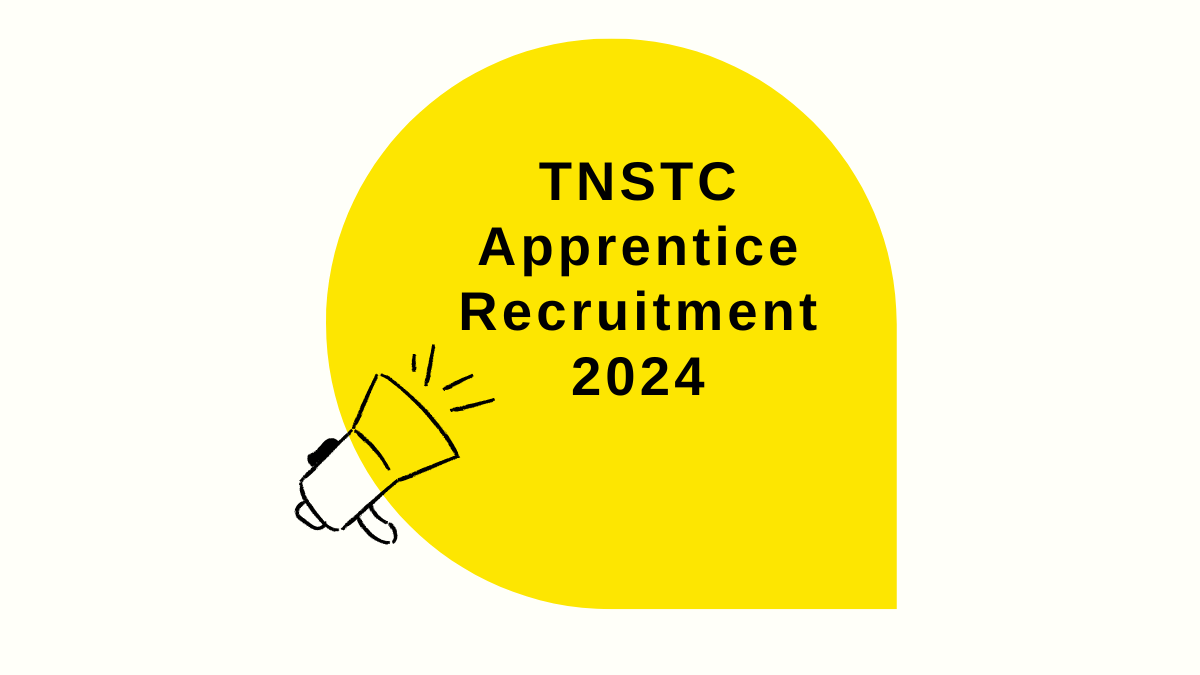 TNSTC Apprentice Recruitment 2024