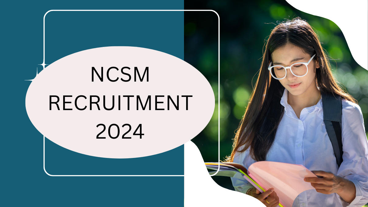 NCSM Recruitment 2024