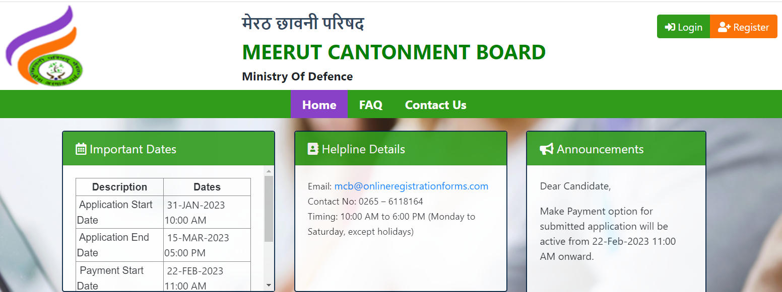 meerut cant board 2023
