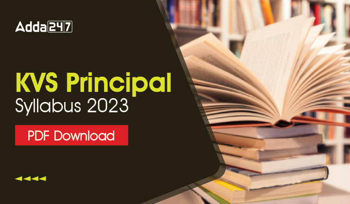 KVS Principal Syllabus 2023 Download PDF_20.1
