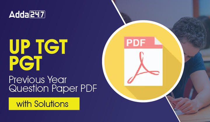 UP TGT PGT Previous Year Question Paper PDF with Solutions-01