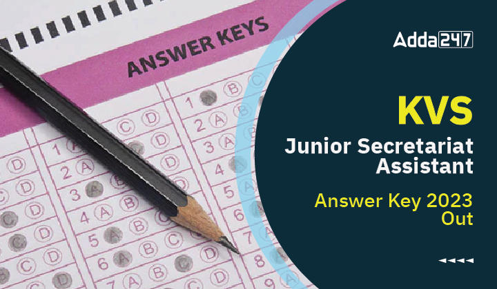 KVS Junior Secretariat Assistant Answer Key 2023 Out-01