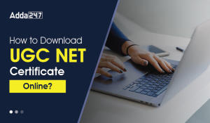 How to Download UGC NET Certificate Online-01