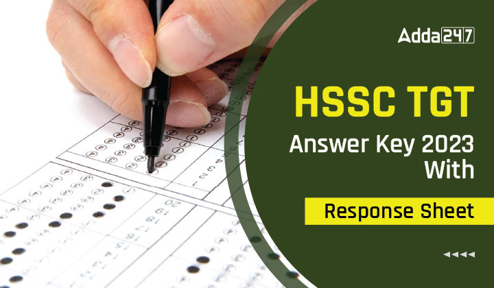HSSC TGT Answer Key 2023 With Response Sheet-01