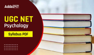 UGC NET Psychology Syllabus PDF-01