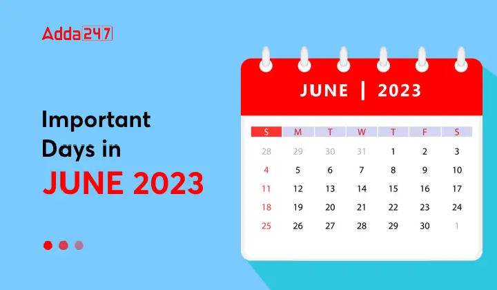 Important Days of June 2023-01