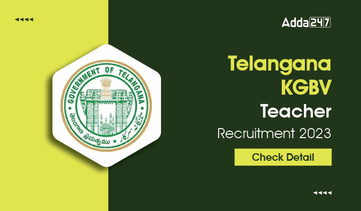 Telangana KGBV Teacher Recruitment 2023-01