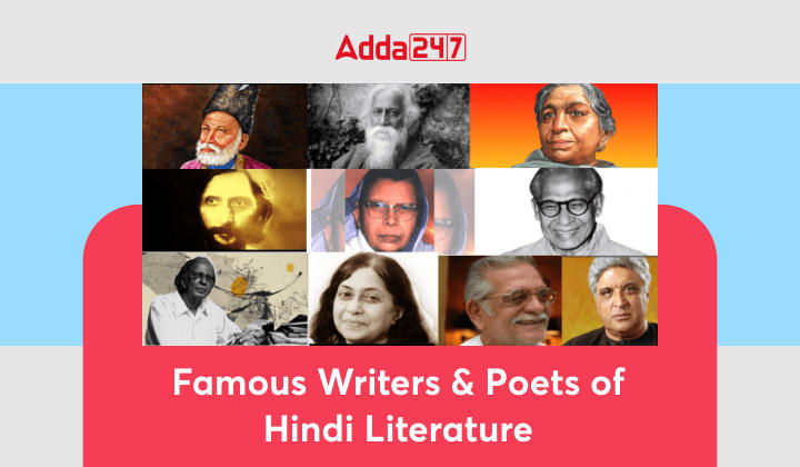 Famous Writers and Poets of Hindi Literature
