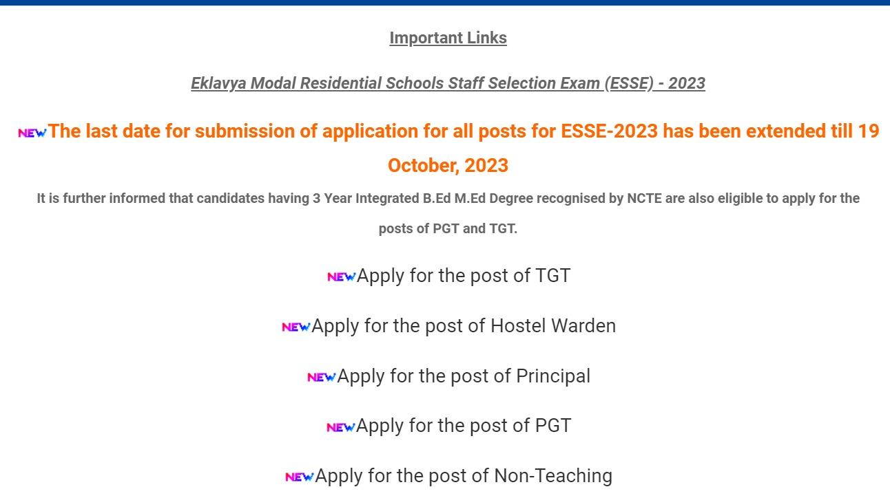 EMRS TGT Vacancy 2023 Out, Application Link Reopen_3.1