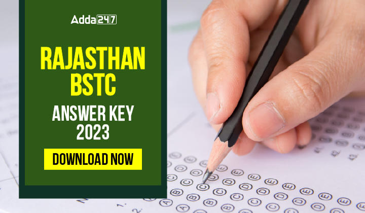 Rajasthan BSTC Answer Key 2023 Download Now-01