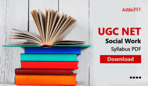 UGC NET Social Work Syllabus PDF Download-01