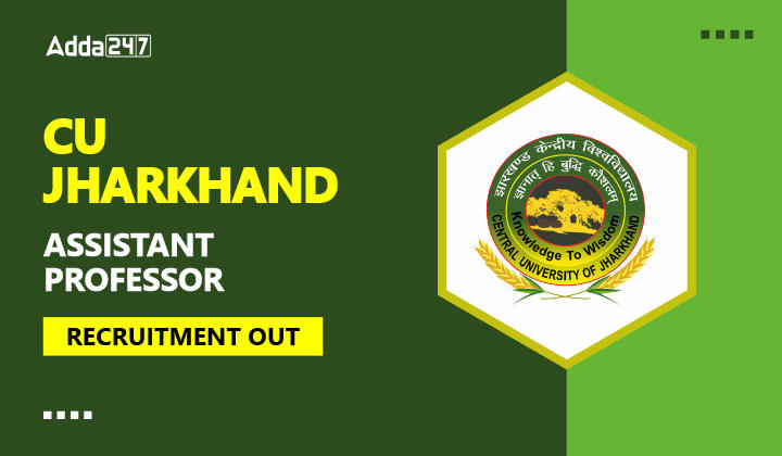 CU Jharkhand Assistant professor Recruitment Out-01