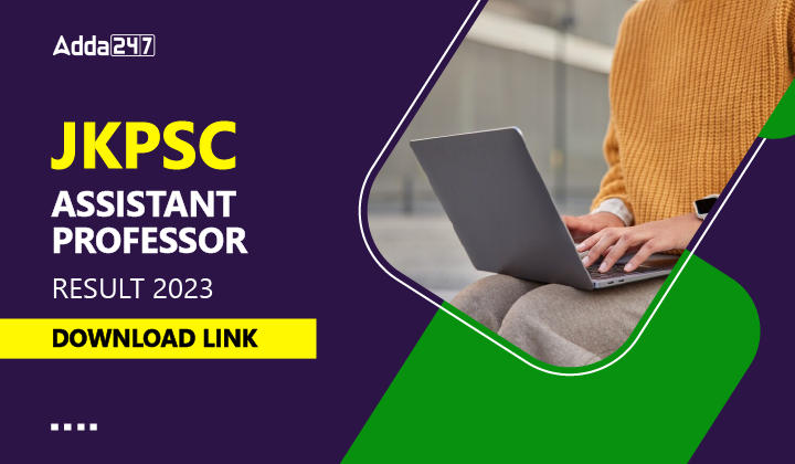 JKPSC Assistant Professor Result 2023 Download Link-01