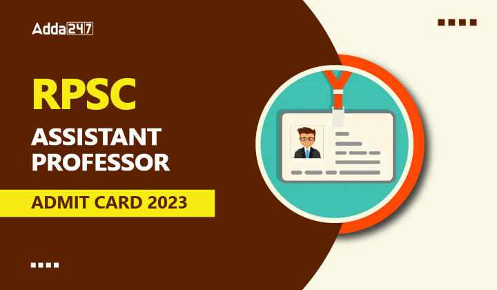 RPSC Assistant Professor Admit Card 2023-01