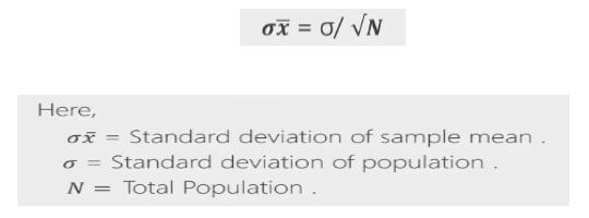 Standard Error of Sampling Distribution