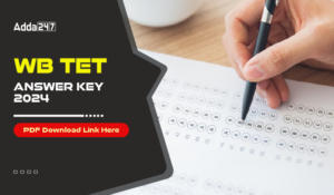 WB TET Answer Key 2024 PDF Download Link Here-01