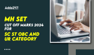 MH SET Cut Off Marks 2024 For SC ST OBC & UR Category