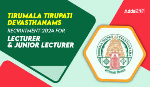TTD Recruitment 2024 for Lecturer & Junior Lecturer-01