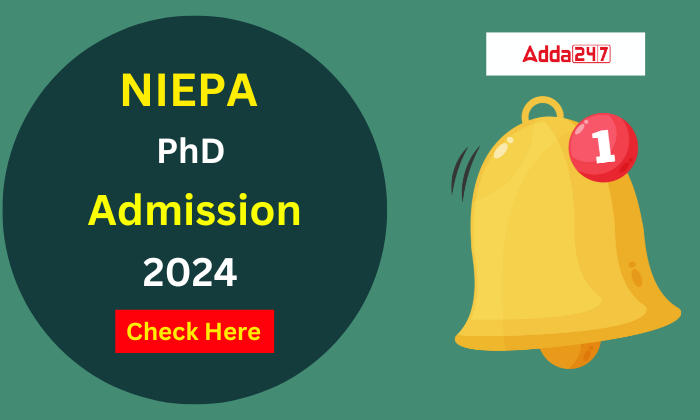 NIEPA PhD Admission 2024