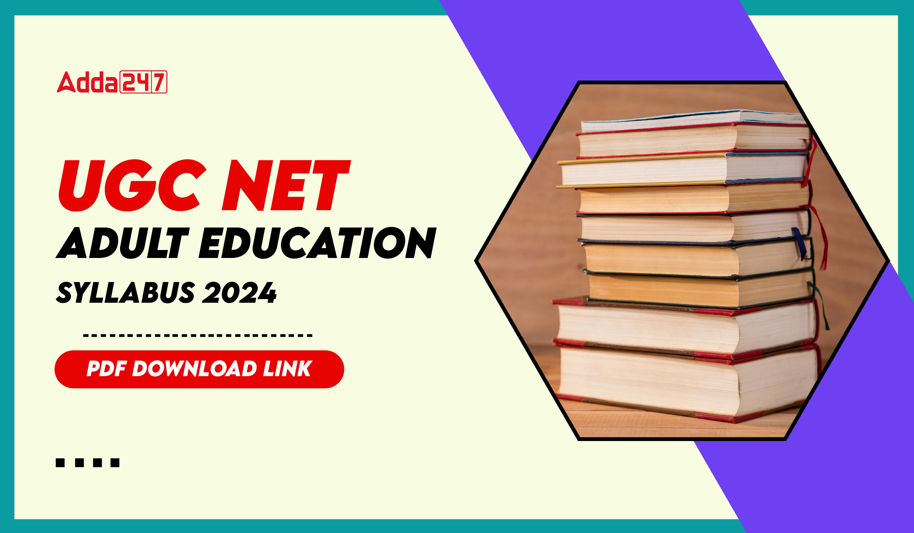 UGC NET Syllabus Adult Education PDF Download Link-01