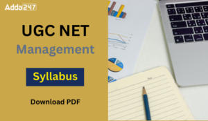 UGC NET Management Syllabus 2024 PDF Download