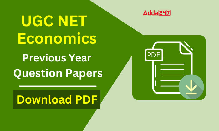 UGC ENT Economics 2024 Question Paper