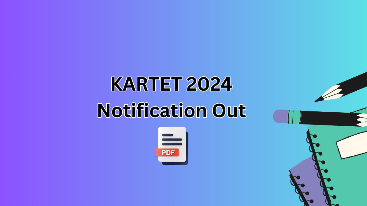 KARTET 2024 Notification (1)