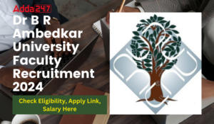 Dr B R Ambedkar University Faculty Recruitment 2024, Eligibility, Apply Link
