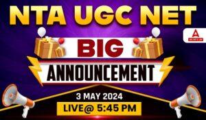 BIG Announcement on NTA UGC NET by Adda247
