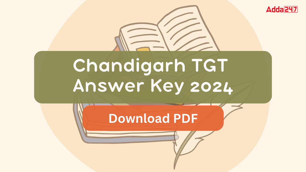 Chandigarh TGT Answer Key 2024