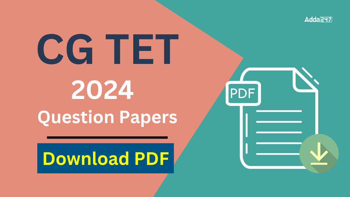 CG TET Question Paper 2024 (1)