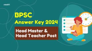 BPSC Head Master Answer Key 2024