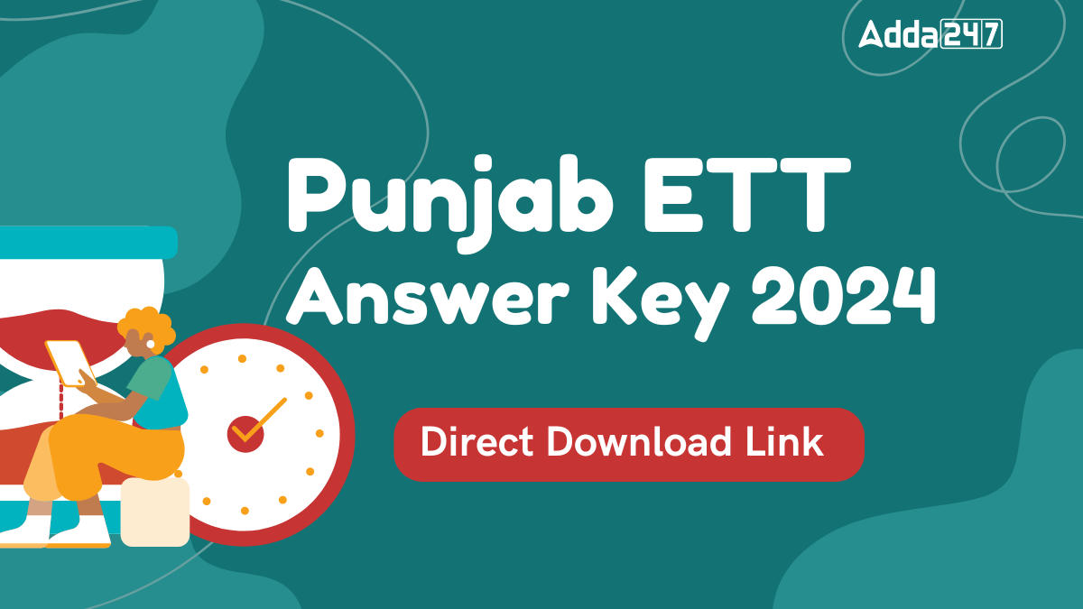 Punjab ETT Answer Key 2024