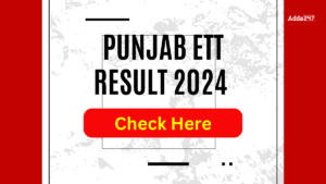 Punjab ETT Result 2024