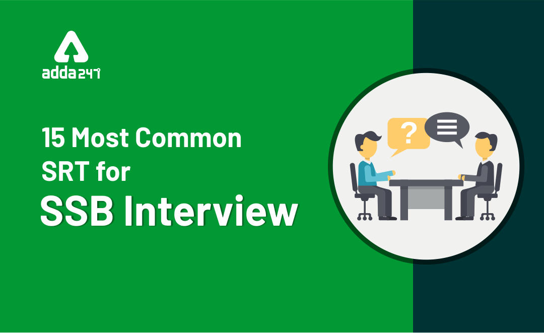 15 Most Common SRT for SSB Interview_20.1