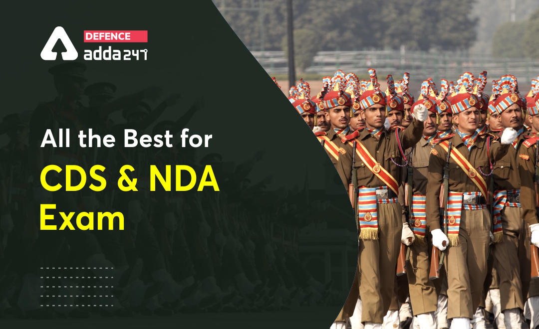 All the best for CDS and NDA Exam_20.1