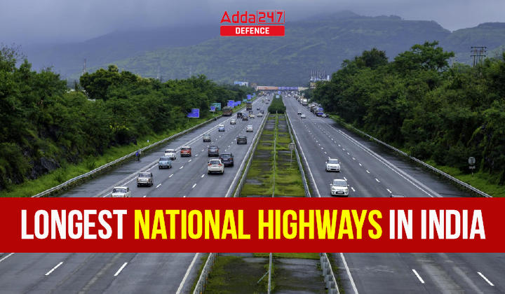 Longest National Highways in India