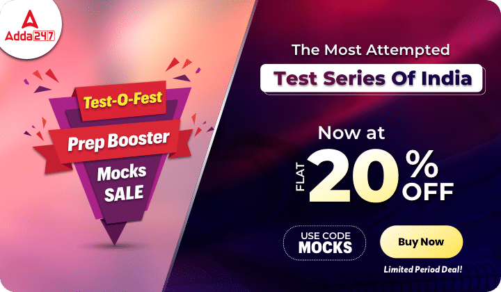 Test – O – Fest Prep Booster! Mocks Sale! Flat 20% Off Now! Use Code: MOCKS | Limited Period Offer_20.1