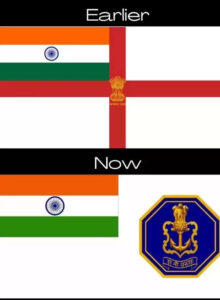 Indian Navy's New Ensign 2022_4.1