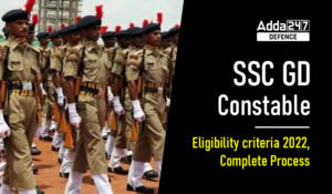 SSC GD Constable Eligibility Criteria 2022, Complete Process