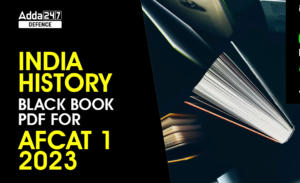 Indian History Black Book PDF for AFCAT 1 2023