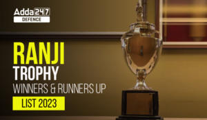Ranji Trophy Winners and Runners Up List 2023, Complete