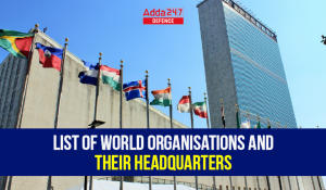 List of World Organisations and Their Headquarters