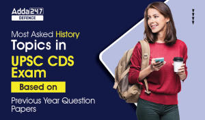 Most Asked History Topics in UPSC CDS Exam Based on Previous Year Question Papers