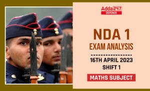 NDA 1 Exam Analysis 16th April  2023 Shift 1 Maths Subject