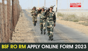 BSF RO RM Apply Online Form 2023
